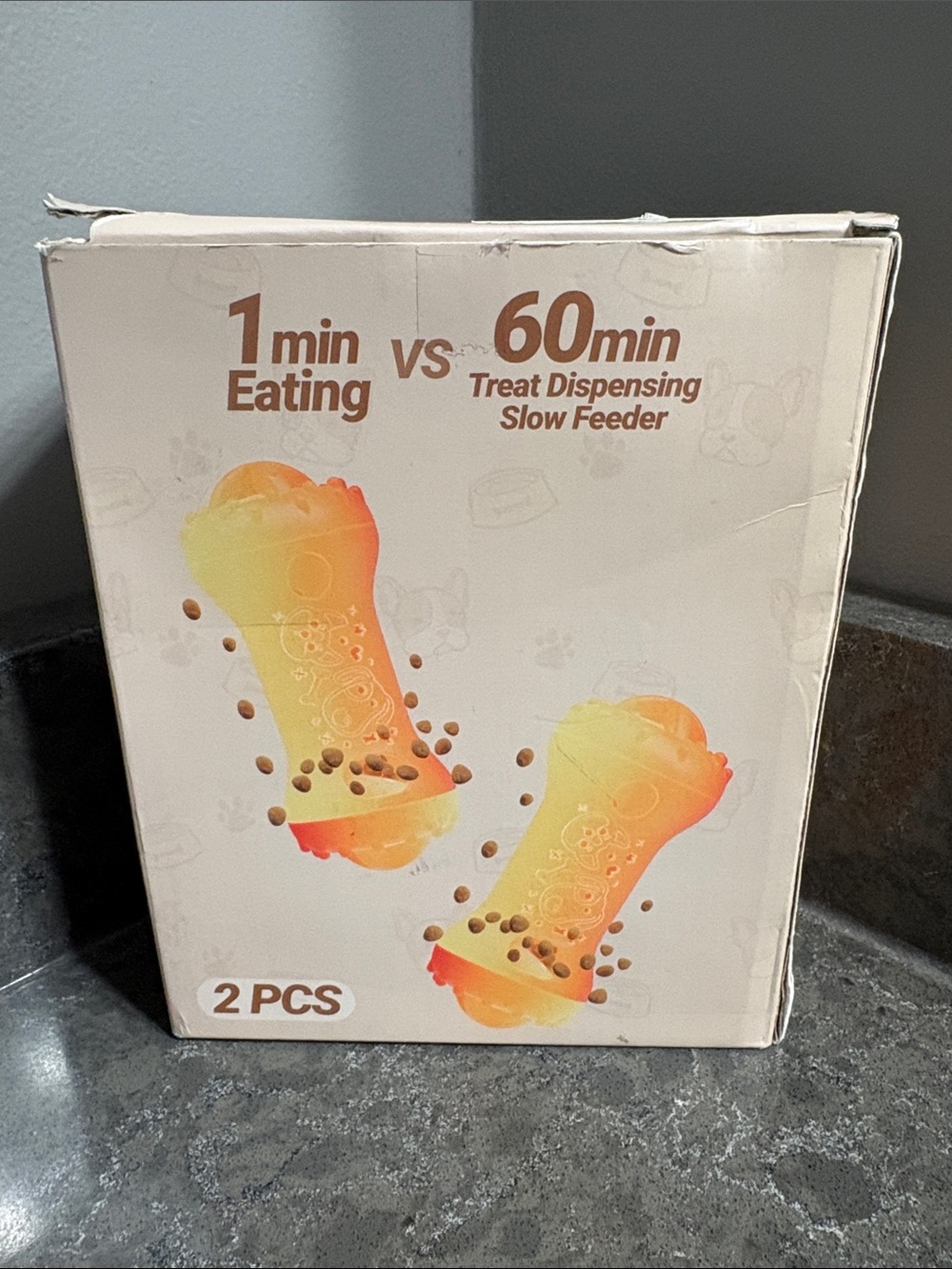 Slow-Feed Treat Dispensing Dogs and Cats